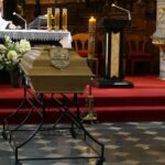 28.08.2021. Sandomierz. Uroczystości pogrzebowe prof. Andrzeja Schinzla / Marcin Marszałek / Radio Kielce