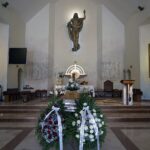 12.08.2021. Kielce. Uroczystości pogrzebowe Miry Bieleckiej, byłej prezes Radia Kielce / Anna Kwapisz / Radio Kielce