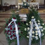 12.08.2021. Kielce. Uroczystości pogrzebowe Miry Bieleckiej, byłej prezes Radia Kielce / Anna Kwapisz / Radio Kielce