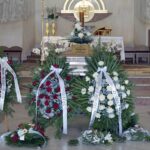 12.08.2021. Kielce. Uroczystości pogrzebowe Miry Bieleckiej, byłej prezes Radia Kielce / Anna Kwapisz / Radio Kielce