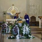 12.08.2021. Kielce. Uroczystości pogrzebowe Miry Bieleckiej, byłej prezes Radia Kielce / Anna Kwapisz / Radio Kielce