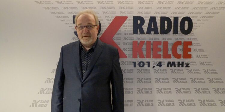 09.01.2022. Radio Kielce. Spodziewany Gość. Na zdjęciu: Tomasz Bogucki / Piotr Kwaśniewski / Radio Kielce