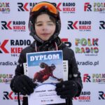 22.01.2022. Krajno. Zawody Narciarskie o Puchar Radia Kielce. Na zdjęciu: Stanisław Siwecki (grupa 2M - 10-13 lat) / Marek Wtorek / Radio Kielce