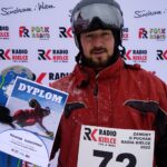 22.01.2022. Krajno. Zawody Narciarskie o Puchar Radia Kielce. Na zdjęciu: Konrad Borycki (4M - powyżej 17 lat) / Marek Wtorek / Radio Kielce