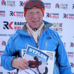 22.01.2022. Krajno. Zawody Narciarskie o Puchar Radia Kielce. Na zdjęciu: Kazimierz Macuga (4M - powyżej 17 lat) / Marek Wtorek / Radio Kielce