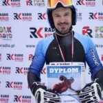 22.01.2022. Krajno. Zawody Narciarskie o Puchar Radia Kielce. Na zdjęciu: Piotr Ziębiński (4M - powyżej 17 lat) / Marek Wtorek / Radio Kielce