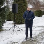 23.01.2022. Zawichost. Obchody 159. rocznicy wybuchu powstania styczniowego. Na zdjęciu: Marek Kwitek - poseł PiS / Marcin Marszałek / Radio Kielce