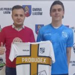 Na zdjęciu (od lewej): Wojciech Śmiech dyrektor sportowy ŁKS Probudex Łagów i Jakub Cukrowski / ŁKS Probudex Łagów
