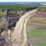 31.01.2022. Budowa linii kolejowej nr 582 Czarnca - Włoszczowa Północna / Jarosław Kubalski / Radio Kielce