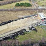 31.01.2022. Budowa linii kolejowej nr 582 Czarnca - Włoszczowa Północna / Jarosław Kubalski / Radio Kielce