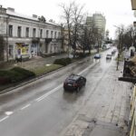 28.01.2022. Ostrowiec Świętokrzyski. Aleja 3 Maja / Jarosław Kubalski / Radio Kielce