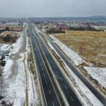 26.01.2022. Bilcza. Droga krajowa nr 73 / Jarosław Kubalski / Radio Kielce