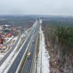 26.01.2022. Bilcza. Droga krajowa nr 73 / Jarosław Kubalski / Radio Kielce