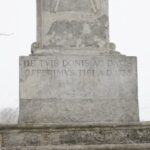 21.01.2022. Młodzawy. Figury przydrożne z 1735 roku / Jarosław Kubalski / Radio Kielce