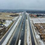 26.01.2022. Bilcza. Droga krajowa nr 73 / Jarosław Kubalski / Radio Kielce