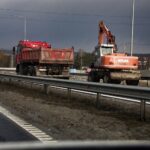 26.01.2022. Bilcza. Droga krajowa nr 73 / Jarosław Kubalski / Radio Kielce