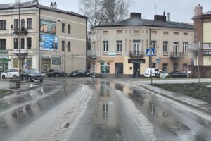 28.01.2022. Ostrowiec Świętokrzyski. Aleja 3 Maja / Jarosław Kubalski / Radio Kielce