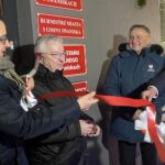 01.01.2022. Iwaniska. Odzyskanie praw miejskich. Na zdjęciu (od lewej): Marek Staniek - burmistrz Iwanisk, Krzysztof Lipiec - prezes świętokrzyskich struktur PiS, Zbigniew Koniusz - wojewoda świętokrzyski i Wiesław Kowalczyk - przewodniczący Rady Miasta w Iwaniskach / Anna Głąb / Radio Kielce