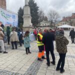 08.11.2021. Sandomierz. Plan filmowy serialu „Ojciec Mateusz” / Grażyna Szlęzak-Wójcik / Radio Kielce