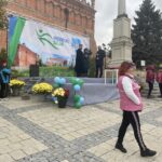 08.11.2021. Sandomierz. Plan filmowy serialu „Ojciec Mateusz” / Grażyna Szlęzak-Wójcik / Radio Kielce