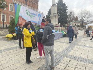 08.11.2021. Sandomierz. Plan filmowy serialu „Ojciec Mateusz” / Grażyna Szlęzak-Wójcik / Radio Kielce