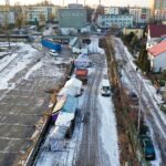 19.01.2022. Kielce. Ulica Mielczarskiego. Plac targowy / Jarosław Kubalski / Radio Kielce