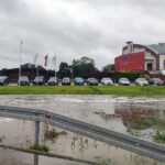 06.08.2021. Solec-Zdrój. Ulewne deszcze zalały ulice i pola / Urząd Gminy Solec-Zdrój