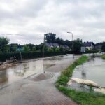 06.08.2021. Solec-Zdrój. Ulewne deszcze zalały ulice i pola / Urząd Gminy Solec-Zdrój