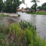 06.08.2021. Solec-Zdrój. Ulewne deszcze zalały ulice i pola / Urząd Gminy Solec-Zdrój