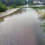 06.08.2021. Solec-Zdrój. Ulewne deszcze zalały ulice i pola / Urząd Gminy Solec-Zdrój