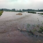 06.08.2021. Solec-Zdrój. Ulewne deszcze zalały ulice i pola / Urząd Gminy Solec-Zdrój