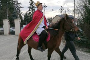 06.01.2022. Kazimierza Wielka. Święto Objawienia Pańskiego. Na zdjęciu: Jakub Wróbel / Marta Gajda-Kruk / Radio Kielce