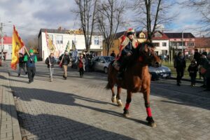 06.01.2022 Skalbmierz. Orszak Trzech Króli / Marta Gajda-Kruk / Radio Kielce