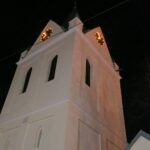 10.01.2022. Szaniec. Zegary na przykościelnej wieży / Magdalena Galas-Klusek / Radio Kielce