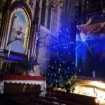 15.01.2022. Szaniec. Kościół pw. Wniebowzięcia Najświętszej Maryi Panny. Ołtarz boczny św. Izydora / Marta Gajda-Kruk / Radio Kielce