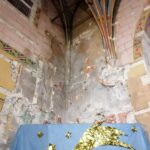 17.01.2022. Strożyska. Prace konserwatorsko-architektoniczne w kościele parafialnym / Marta Gajda-Kruk / Radio Kielce