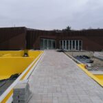 13.01.2022. Kazimierza Wielka. Budowa basenu siarczkowego / Marta Gajda-Kruk / Radio Kielce