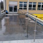 13.01.2022. Kazimierza Wielka. Budowa basenu siarczkowego / Marta Gajda-Kruk / Radio Kielce