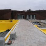 13.01.2022. Kazimierza Wielka. Budowa basenu siarczkowego / Marta Gajda-Kruk / Radio Kielce