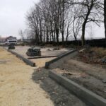 27.01.2022. Pińczów. Modernizacja dworca autobusowego / Marta Gajda-Kruk / Radio Kielce