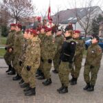 18.01.2020. Bodzentyn. Zakończenie Marszu Szlakiem Powstańców Styczniowych Suchedniów-Bodzentyn / Anna Głąb / Radio Kielce