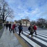 01.01.2021. Sandomierz. 21. Noworoczny Złaz po Górach Pieprzowych / Grażyna Szlęzak-Wójcik / Radio Kielce