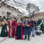 06.01.2022. Sandomierz. Orszak Trzech Króli / Grażyna Szlęzak-Wójcik / Radio Kielce