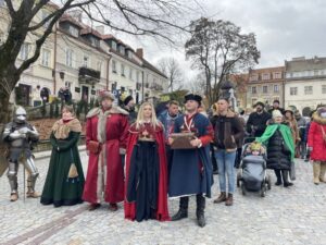 06.01.2022. Sandomierz. Orszak Trzech Króli / Grażyna Szlęzak-Wójcik / Radio Kielce