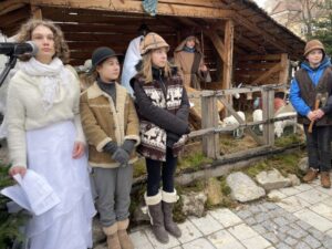 06.01.2022. Sandomierz. Orszak Trzech Króli / Grażyna Szlęzak-Wójcik / Radio Kielce