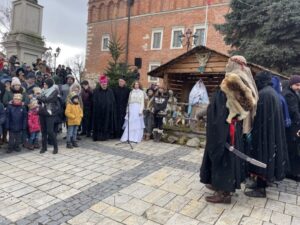 06.01.2022. Sandomierz. Orszak Trzech Króli / Grażyna Szlęzak-Wójcik / Radio Kielce