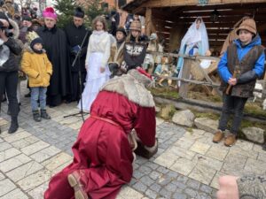 06.01.2022. Sandomierz. Orszak Trzech Króli / Grażyna Szlęzak-Wójcik / Radio Kielce