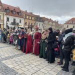 06.01.2022. Sandomierz. Orszak Trzech Króli / Grażyna Szlęzak-Wójcik / Radio Kielce