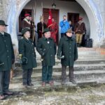 29.01.2022. Wiązownica Kolonia. Marsz Szlakiem Powstania Styczniowego / Grażyna Szlęzak-Wójcik / Radio Kielce