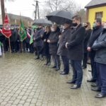 30.01.2022. Szczeglice w gminie Bogoria. Rocznica potyczki powstańców styczniowych / Grażyna Szlęzak-Wójcik / Radio Kielce